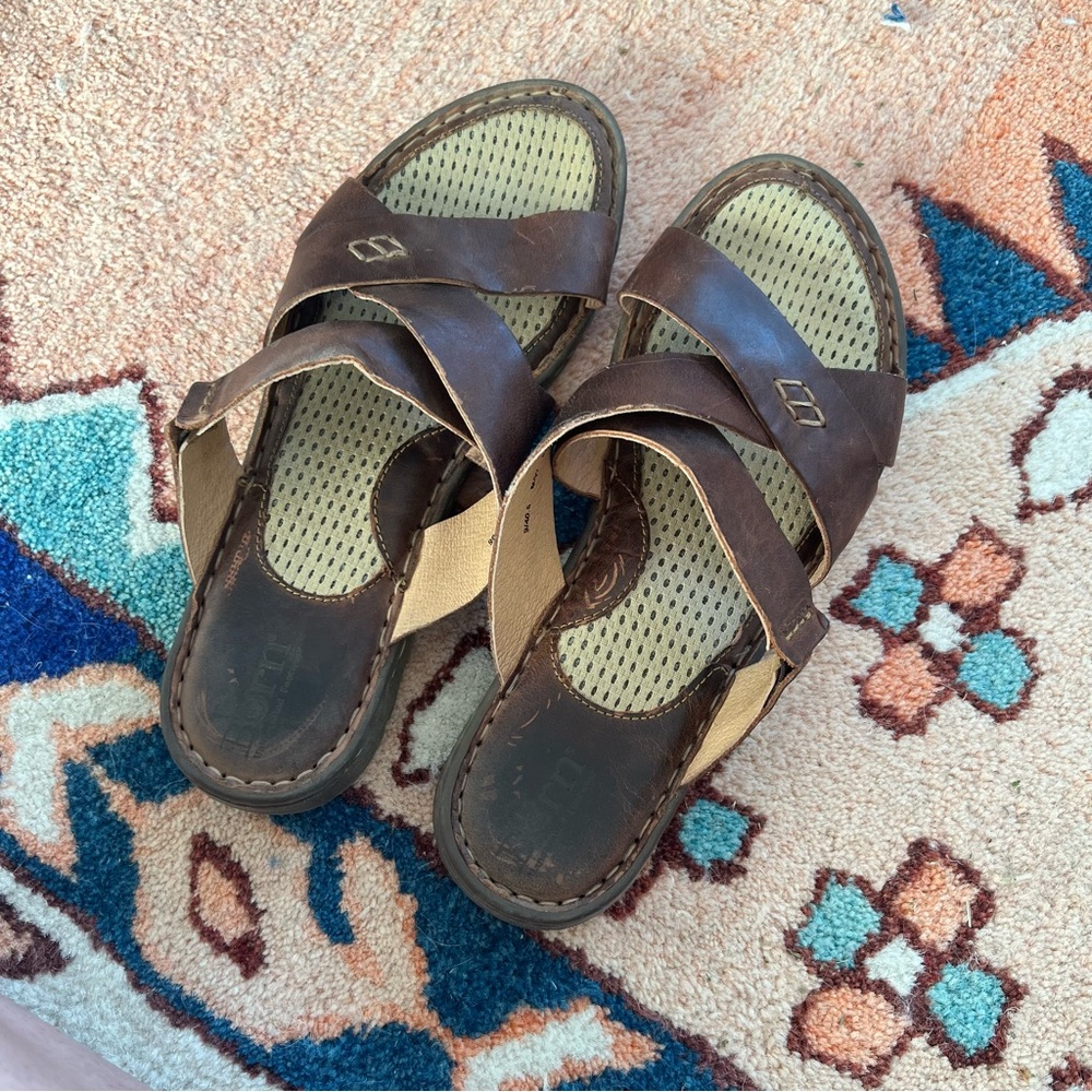 Born Hayka in Sedona Size 9 Leather Sandals